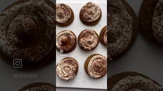 Perfection tiramisu cookies fyp youtubeshorts reels food foodie asmrsounds aesthetic [upl. by Rambert]