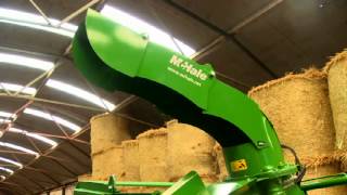 McHale C460  Straw Blower amp Bale Feeder [upl. by Nisaj770]