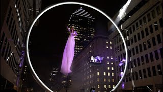 Place Ville Marie celebrates 60 years by illuminating The Ring [upl. by Marfe975]