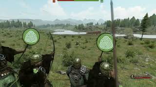 Bannerlord 200 Battanian Fian Champions vs 300 Vlandians [upl. by Brian]