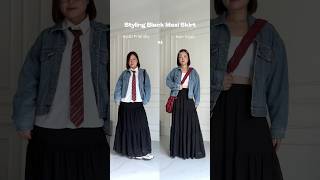 Styling Maxi Skirt Hijab Friendly vs Non Hijab💃 [upl. by Aliel290]