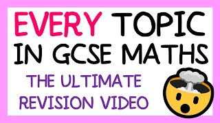 THE ULTIMATE REVISION VIDEO  FOUNDATION GCSE  GCSE 2024 [upl. by Tonl]