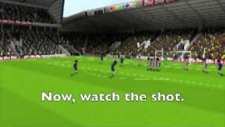 Sensible Soccer 2006  Geremi Freekick [upl. by Enerehs623]