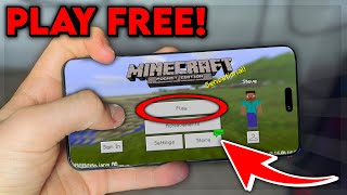 How to Download Minecraft on iPhone 2024  Minecraft IOS Download EASY [upl. by Nayarb]