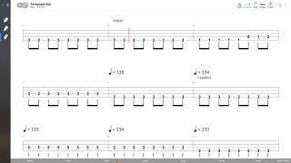 Creedence Clearwater Revival  Fortunate Son BASS TAB PLAY ALONG [upl. by Flessel226]