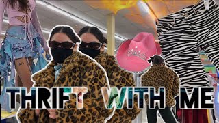 THRIFT 2021 TRENDS W ME Try on Haul 🔥 [upl. by Wandie]