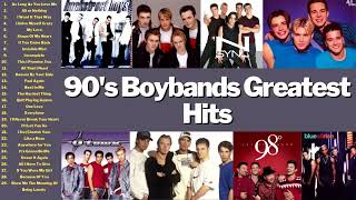 90s BOYBANDS Backstreet Boys Boyzone Westlife NSync FiveBlue O Town 90s Boy Bands Playlist [upl. by Douglas811]