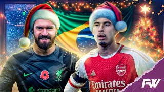 OS 12 MAIORES BRASILEIROS DA HISTÓRIA DA PREMIER LEAGUE  🎄 ESPECIAL DE NATAL 🎄 [upl. by Rento974]