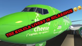 THE KULULA LIVERY IS HILARIOUS 😂😂 [upl. by Dowell]