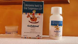 cefakind syrup cefuroxime axetil [upl. by Granoff435]