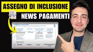 ASSEGNO DI INCLUSIONE buone NEWS PAGAMENTI e ADI com [upl. by Elbon]