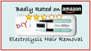 DIY Electrolysis Permanent Hair Removal with Badly Rated Amazon Kit  PalsLivesLife [upl. by Pradeep]