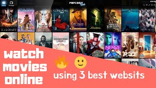 How to watch movies Online  top 3 best online movie websites  Faheem Hassani [upl. by Ansilme]