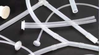 AdvantaFlex® Biopharmaceutical Grade TPE Tubing from AdvantaPure  weldable sealable pumpable [upl. by Akire]