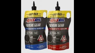 AMSOIL EZPACK Severe Gear 75W90 and 75W140 Gear Oil [upl. by Eidob]