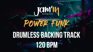 Power Funk Drumless Backing Track 120 BPM [upl. by Jaye]