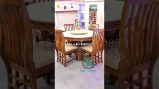 Round Dining Table Dining Table mordernfurniture homedecor home ytshorts ytshortsindia home [upl. by Rogerg22]