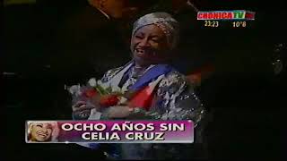 Celia cruz la única Reina de la Salsa en concierto con la Orquesta del maestro Aníbal López [upl. by Nesilla]