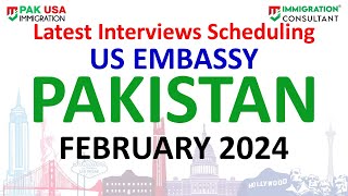 New Interview Letters  US Immigrant Visa Interview by US Embassy  NVC Interview Schedule 2024 [upl. by Airod]