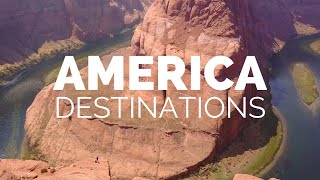 25 Most Beautiful Destinations in America  Travel Video [upl. by Soane628]