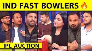 🔴IPL MEGA AUCTION DAY 2 FAST BOWLERS KI CHAANDI BHUVI MOST EXPENSIVE ON DAY 2 RCB D CHAHR 925 MI [upl. by Lynea]