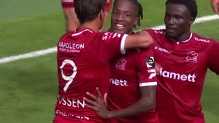 Pape Dembadjino Zulte Waregem vs RFC Liège [upl. by Ihsir]