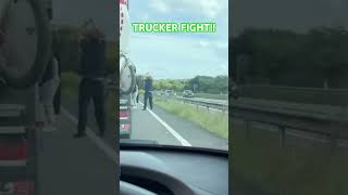 Trucker fights 4 wheeler [upl. by Quenby]