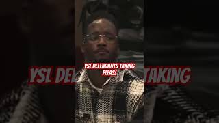 YSL DEFENDANTS TAKING PLEAS reels ysl rap youngthug court ysltrial reaction [upl. by Dudden]