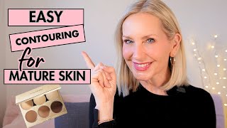 Over 50 Easy Contouring for Mature Skin [upl. by Icyak]