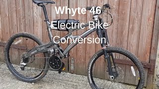 Whyte 46 Tongsheng TSDZ2 Electric Bike conversion [upl. by Elgna]