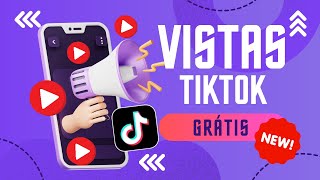 Muchas VISTAS GRÁTIS para VIDEOS TIKTOK Nuevo Tutorial [upl. by Wei]