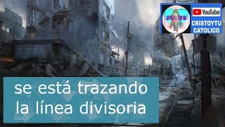 ⚠️ se está trazando la línea divisoria 🟨 MENSAJE Y ROSARIO [upl. by Sutsuj]