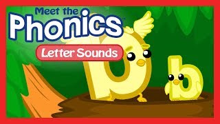 Meet the Phonics Letter Sounds  b [upl. by Ynehteb]