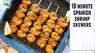 The BEST Shrimp Skewers in Just 10 Minutes Quick amp Easy Recipe [upl. by Eilesor874]