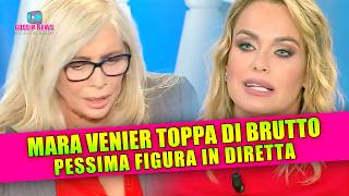 Mara Venier Toppa di Brutto Pessima Figura in Diretta [upl. by Aliekat]