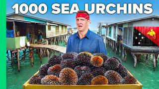 Cooking 1000 Sea Urchins Papua’s Ocean Tribe [upl. by Toback]