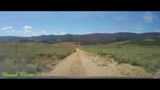 Backroads near Encampment Wyoming  3x timelapse [upl. by Asserac297]