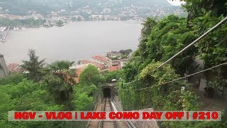 HGV  VLOG  LAKE COMO DAY OFF  210 [upl. by Kirstyn571]