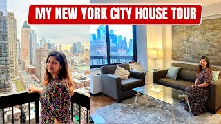 My New York City house tour  Stunning Manhattan skyline views  Albeli Ritu [upl. by Akedijn929]