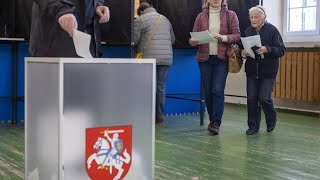 Parlamentswahl Regierungswechsel in Litauen erwartet [upl. by Llednahs]