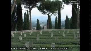 Monte Cassino  Caira  Cmentarz niemiecki [upl. by Rumit390]