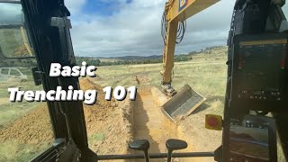 Let’s dig with Krafty Excavator Trenching Basics [upl. by Liebowitz]