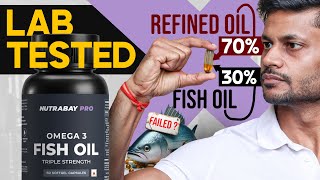 NUTRABAY FISH OIL TRIPLE STRENGTH AT INR 549  LAB TESTED BY TRUSTIFIED review fitness health [upl. by Nosyla56]