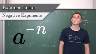 Exponentiation 6  Negative Exponents and the Connection to Fractions Explained for Beginners [upl. by Ihculo]