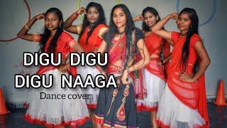 Digu Digu Digu Naaga  varudu kaavalenu  Naga shaurya  Ritu Varma  Dance cover [upl. by Lilak822]