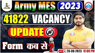 Army MES Vacancy Update  Army MES Form Date Latest Update  Army MES Vacancy Complete Information [upl. by Ahsyen]