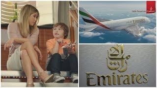 Emirates  Comercial  Jennifer Anniston  A380 Legendado [upl. by Argyle960]