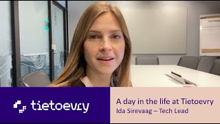 A day in the life at Tietoevry as a Tech Lead  Ida Sirevaag [upl. by Elleinad979]