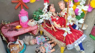 Barbie Doll All Day Routine In Indian VillagePinky Ki Kahani Part 426Barbie Ki Hindi Kahani [upl. by Atineg]