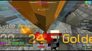 Hypixel skyblock Hybrid dillo mining test 240mh POV [upl. by Alliuqat]